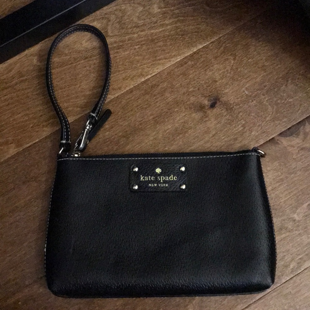 Black Kate Spade Wristlet